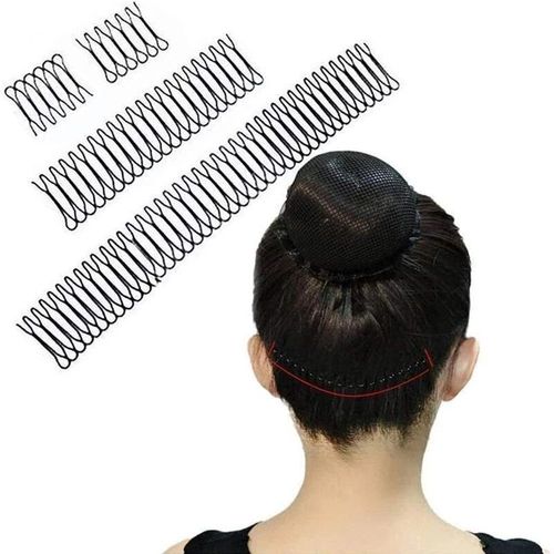 Barrette À Frange Incurvée Pour Femmes Et Filles, Peigne Rond Invisible, Outils De Coiffure, Pince À Cheveux Coupe Haute, Accessoires