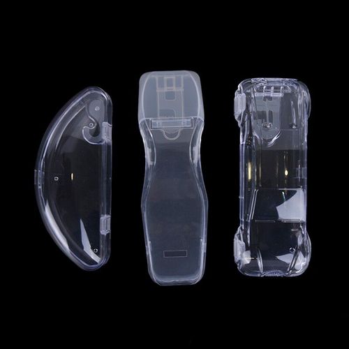 Lunettes De Natation Portables Étanches, Boîte D'emballage Unisexe, Protection Anti-Brouillard, Étui En Plastique Transparent, 1 Pièce