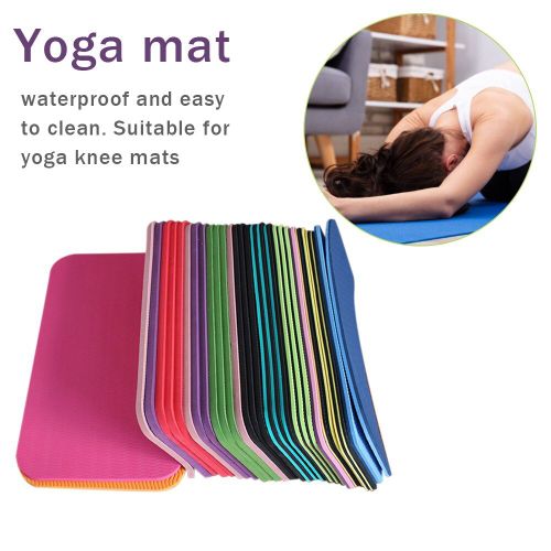 Genouillère De Yoga De Couleur Aléatoire, Tapis De Fitness Antidérapant, Résistant À L'humidité, Coussins De Musculation, Coudières Pour L'exercice