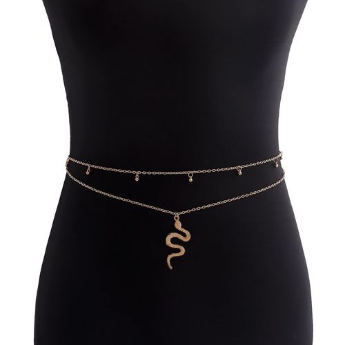 Chaîne De Ventre En Perles Fines Pour Femmes, Sexy, Vintage, Esthétique, Chaîne De Taille, Serpent, Ceinture, Streetwear, Été, Bijoux Corporels, Bd7008