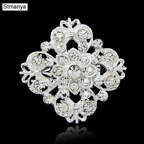 Broches Mixtes En Cristal Et Strass Pour Femmes, Petite Fleur, Bricolage, Accessoires De Décoration De Mariage, Nouvelle Collection, H1181