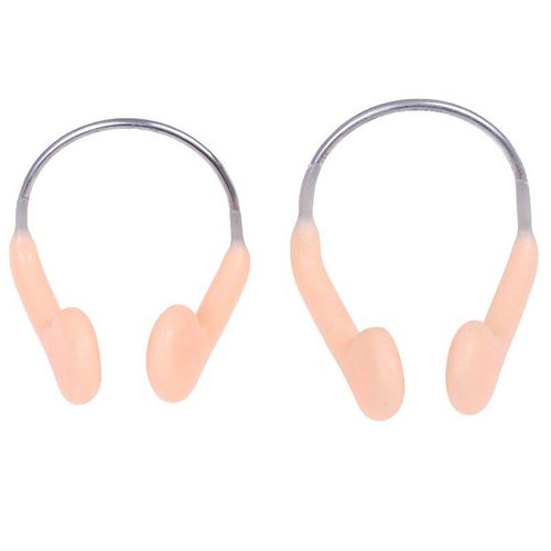Pince-Nez En Fil D'acier En Silicone, Durable, Antidérapant, Pour La Natation, La Plongée, Les Sports Aquatiques, Couleur De La Peau, Accessoires De Natation