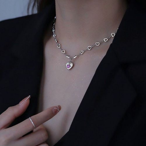 Collier D'été En Titane Et Acier Pour Femmes, Bijou De Luxe, Design De Niche, Chaîne Clavicule, Nouveau Style, Ne Se Décolore Pas