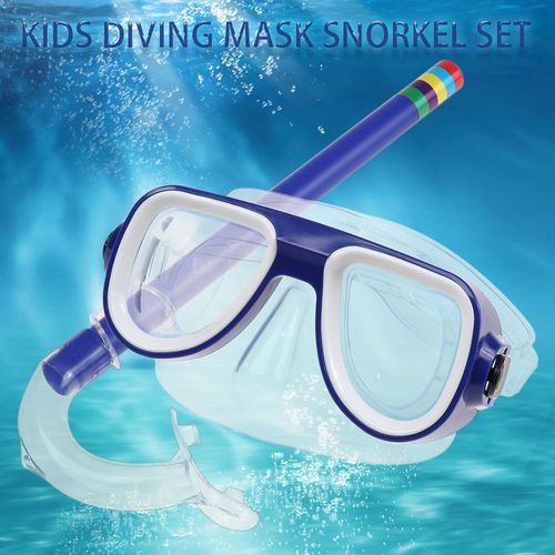 Lunettes De Plongée Sous-Marine Pour Enfants, Masque De Plongée, Tuba Anti-Buée, Tube Sec De Natation