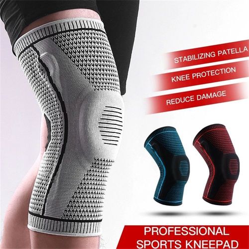 Coussinets De Protection De Compression Pour Le Sport, Pour La Course À Pied, Attelle Complète Pour Le Genou