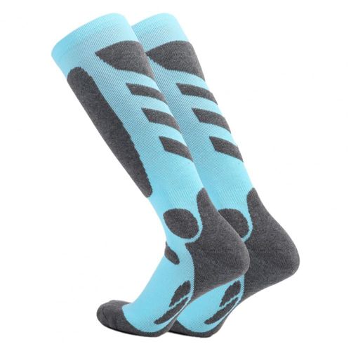 Chaussettes De Sport En Coton Absorbant La Transpiration, À Perméabilité À L'air, Pour Le Ski, La Randonnée, 1 Paire