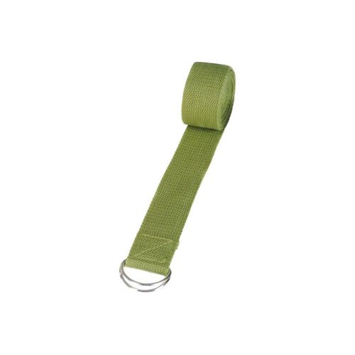 Sangle De Yoga En Coton Durable, Sangle D'exercice, Anneau En D Réglable, Offre Une Flexibilité Pour Le Yoga, Étirements, Pilates