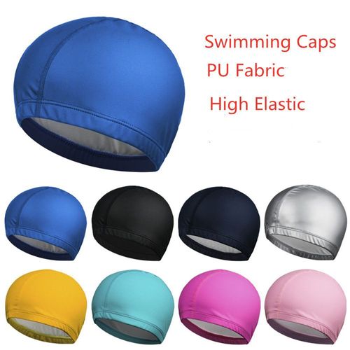 Bonnet De Natation Pour Adultes Et Enfants, Haute Élasticité, Imperméable, Pu, Protection Des Oreilles, Sport, Piscine
