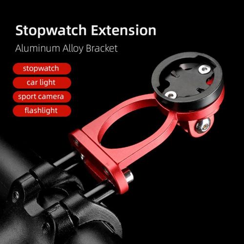 Support Multifonctionnel Pour Ordinateur De Vélo, En Alliage D'aluminium, Haute Résistance, Extension De Chronomètre Pour Garmin Bryton Cateye Igs