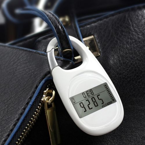 Podomètre Multifonction 3d De Marche, Avec Gadgets De Mousqueton, Suivi Du Fitness, Compteur De Calories, Pour Course À Pied, Escalade, Randonnée