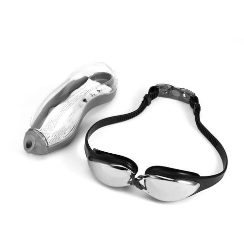 Lunettes De Natation De Sport Professionnel, Protection Étanche Hd, Placage De Lunettes, Pas De Fuite, Étui De Protection Réglable Bleu