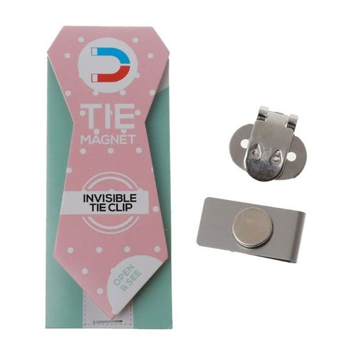 Pince À Cravate Magnétique Pour Hommes, Pratique, Invisible, Élégante Veste De Costume Pour Hommes, Épingle À Revers Magnétique En Acier Inoxydable, Maintient La Cravate En Place