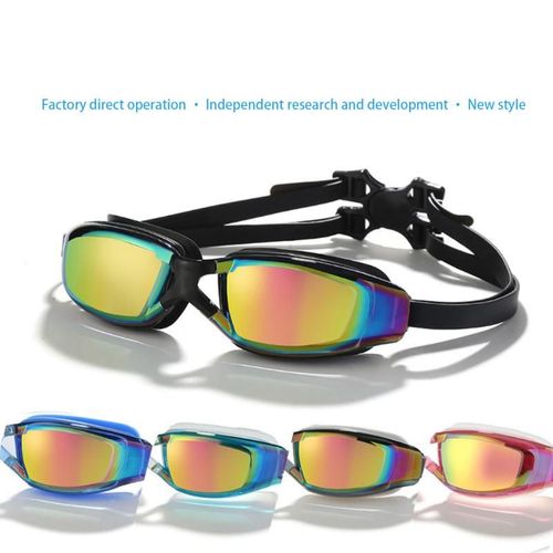Lunettes De Natation Sur Prescription, Professionnelles, Optiques, Anti-Buée, Pour Piscine, Avec Galvanoplastie Hd