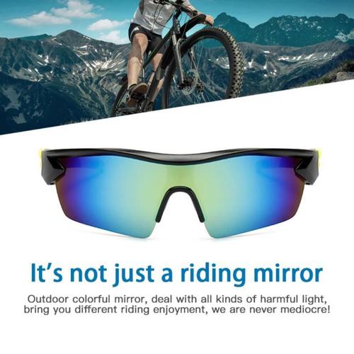 Lunettes de soleil de sport polarisées pour hommes pêche cyclisme