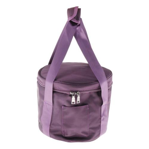 Sac De Transport À Fermeture Éclair Pour Bol Chantant En Cristal, Sac En Tissu Oxford Violet De 12 Pouces