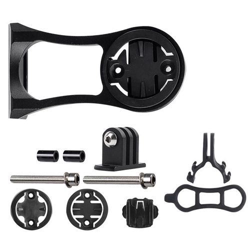 Support De Chronomètre À Vis D'extension Fixe, En Alliage D'aluminium, Gps, Lumière De Caméra, Support Avant Pour Ordinateur De Vélo, Adapté À Bryton