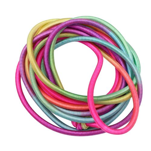 Corde À Sauter Pour Enfants, Jouets Pour Enfants, Bande Élastique De Saut, Jouets D'extérieur, Jouet Pour Aire De Jeux De L'école (Coloré)
