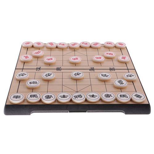 Jeu D'échecs Chinois Pliable, Jeu De Voyage Portable, Adapté Pour Voyager En Voiture, En Train, En Avion, U0026