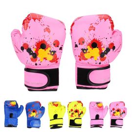 Gants De Boxe Pour Enfants, Maille Respirante, En Cuir Pu, Gants De Flamme, Entraînement De Poinçonnage, Mitaines De Combat Pour Enfants, Gants De Grappin