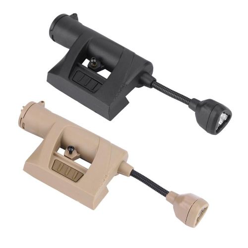 Casque Tactique Léger Tec Charge Pro Airsoft, Lampe De Poche Pour Casque De Chasse, 4 Modes, Signal De Scout, Arme Légère