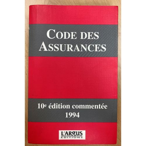 Code Des Assurances