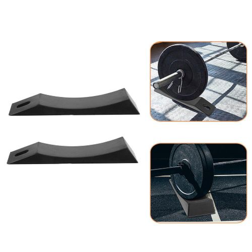 Cric Deadlift Barre D'haltère, Coussin De Poids, Support Portable, Plaque D'accroupissement, Chargement, Accessoires Complets D'haltérophilie