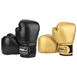 Gants De Boxe En Cuir Pu Pour Enfants, 1 Paire, Sac De Sable, Poinçonnage Et Sparring, Équipement D'entraînement Physique
