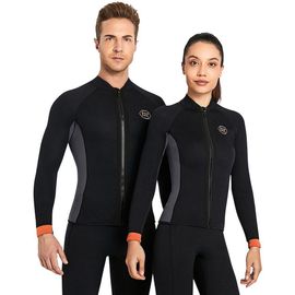 Veste En Néoprène Pour Hommes Et Femmes, 3mm, Fermeture Éclair Sur Le Devant, Pour Plongée Sous-Marine, Snorkeling