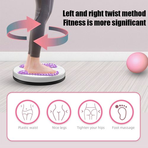 Planche À Disque De Torsion De Taille Avec Poignées, Kit D'exercices À Domicile, Amincissant, Antidérapant, Massage Du Pied, Fitness