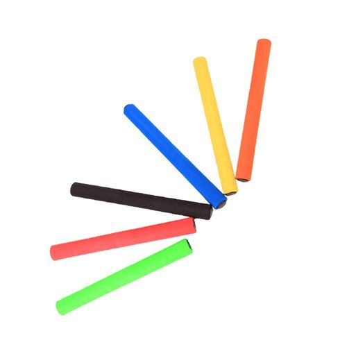 Bâtons De Bâtons En Éponge Antidérapants, 6 Pièces, Équipement D'athlétisme, De Course, De Sport, De Compétition, Fournitures Pour Ki
