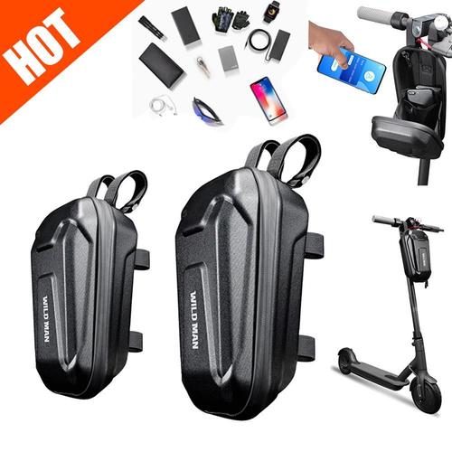 Wild Man ? Sac De Suspension Pour Scooter Électrique, Pour Véhicule Deux-Roues Électrique Universel, Trottinette, En Coque Rigide Eva Pour Xiaomi M365 Es1 Es2 Es3 Es4