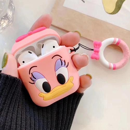 Housse pour Apple Airpods 1 2 3 3ème étui pour Airpods Pro étui mignon dessin animé Yoda Mickey point Spiderman étui pour écouteurs accessoires