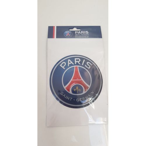 Psg Paris Saint Germain Produit Sous Licence Officielle/ Stickers En Relief / Autocollant 12x12cm/ Psg Merchandising / Hologramme