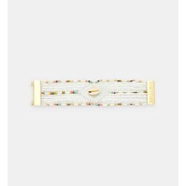 Hipanema - Bracelet Manchette Chokohona - Beige