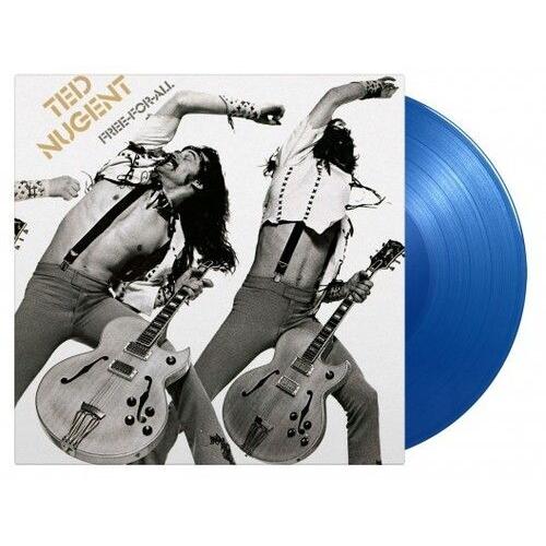 Ted Nugent - Free For All - Limited 180-Gram Translucent Blue Colored Vinyl [Vin