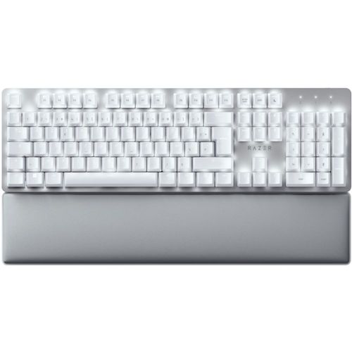 Razer Pro Type Ultra - Clavier - rétro-éclairé - sans fil - Bluetooth, 2.4 GHz, USB-C - AZERTY - Français - commutateur : Razer Yellow