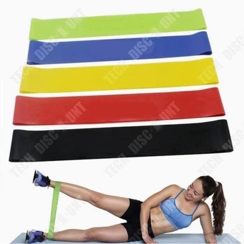 Td® Tpe Haute Élastique Et Insipide Yoga Fitness Plastique Jambe Rallye Ensemble Musculation Anneau De Résistance Anneau