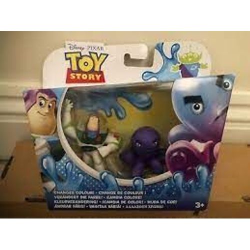 Toy Story Change De Couleurs / Buzz L'eclair + Flex Pulpi / Mattel