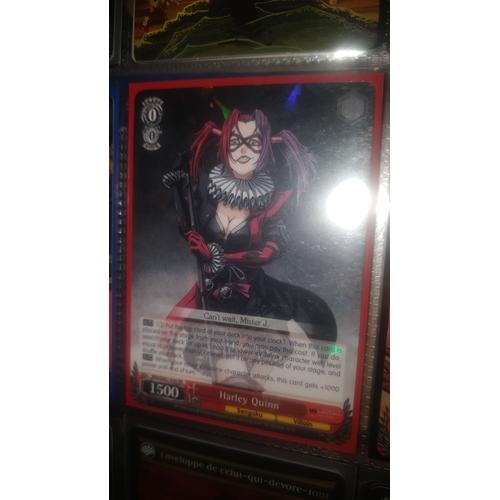 Carte.Harley Quinn (V.1 Double Rare) Batman Ninja Weiss Schwarz.