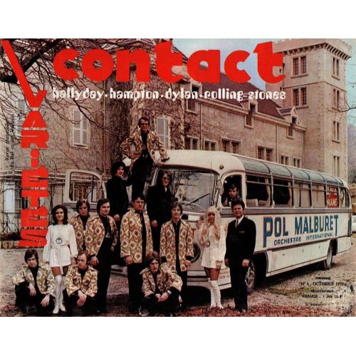 Contact Varietes 6 1970 Lionel Hampton/Daniel Seff/Johnny Hallyday/Rolling Stones