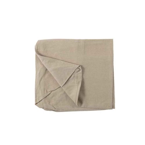 Paris Prix - Housse Pour Pouf "Monaco" 105x105cm Naturel