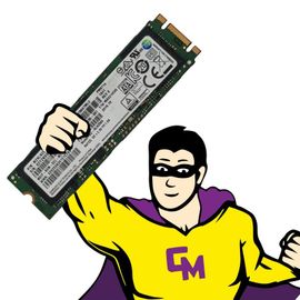 SSD SATA M.2 2280 256Go Samsung PM871A MZ-NLN256A Clé B & M