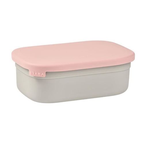 Lunch Box Inox Gris Powder Pink