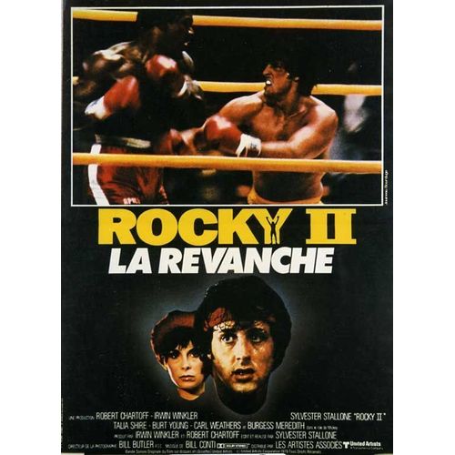 Affiche Originale Cinema - Rocky 2/Deux La Revanch - 1979 - Sylvester Stallone - 40x60cm