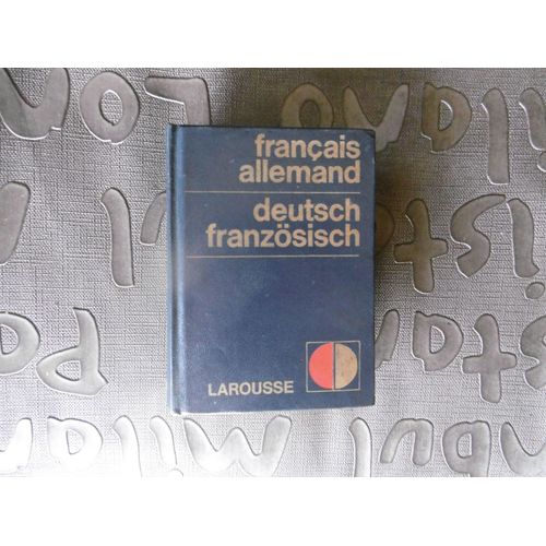 Rare Dictionnaire Langues  Ancien 1958 (Petit Format ) Dictionnaire Français - Allemand / Deutsch-Französisch - A. Pinloche