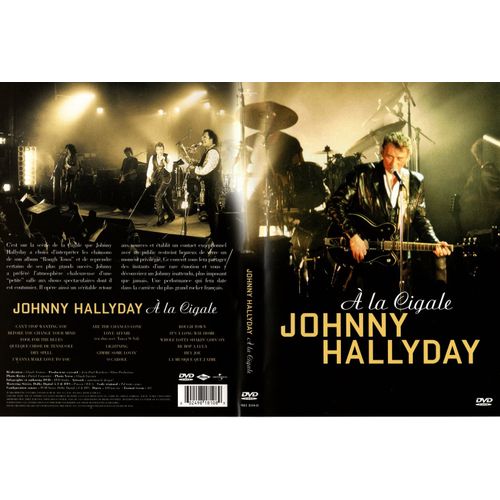 Johnny Hallyday A La Cigale (2004) Dvd