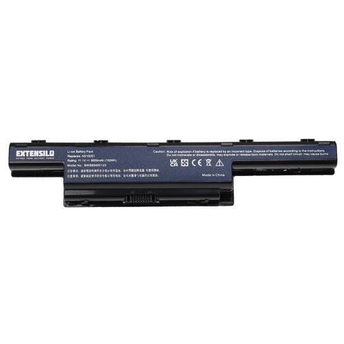 Extensilo Batterie Compatible Avec Acer Aspire 7741g, 7741zg, 7750g, 7552, 7552g, 7741z, 7750 Ordinateur Portable (9000mah, 11,1v, Li-Ion)