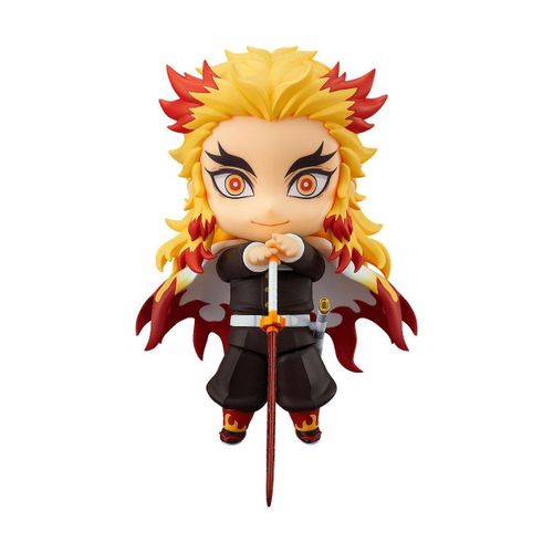 Demon Slayer : Kimetsu No Yaiba - Figurine Nendoroid Kyojuro Rengoku 10 Cm