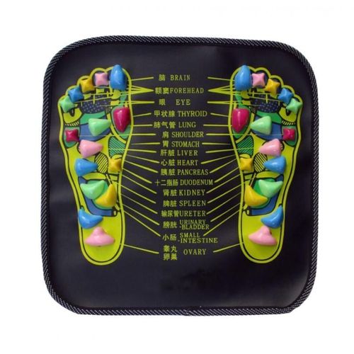 Tapis De Massage Pour Les Pieds De Réflexologie Tapis De Massage Pour Coussins Pour Jambes De Pied 34x34cm
