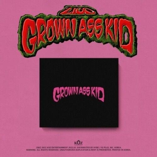 Zico - Grown Ass Kid - Jewel Case Version - Incl. 16pg Booklet + Zimoticon Stick